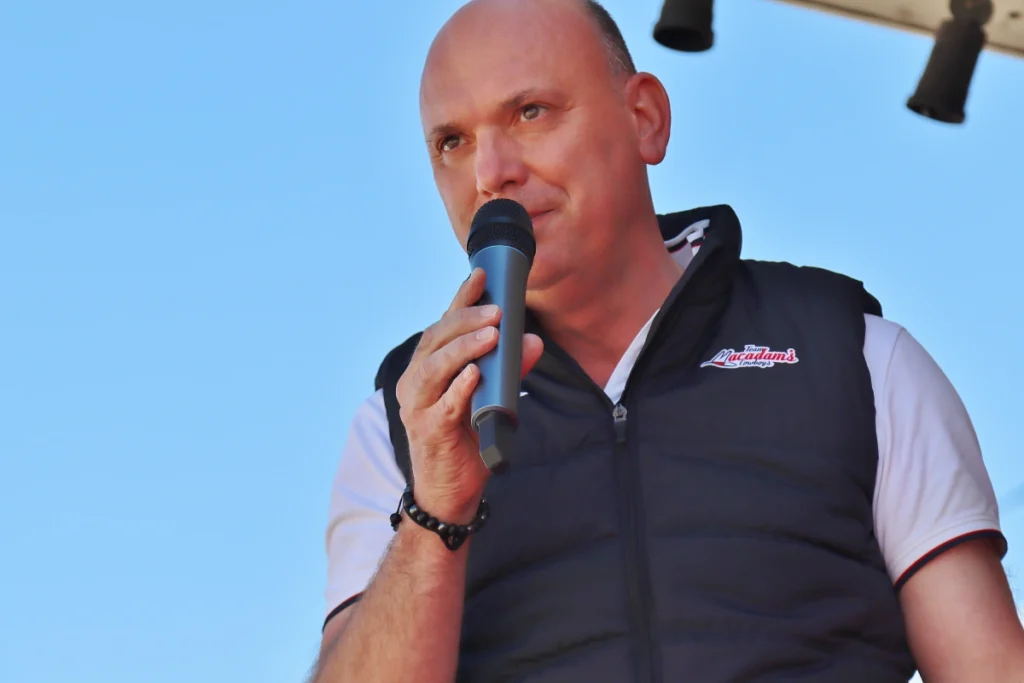 Laurent Goglione organisateur du Tour de la Mirabelle