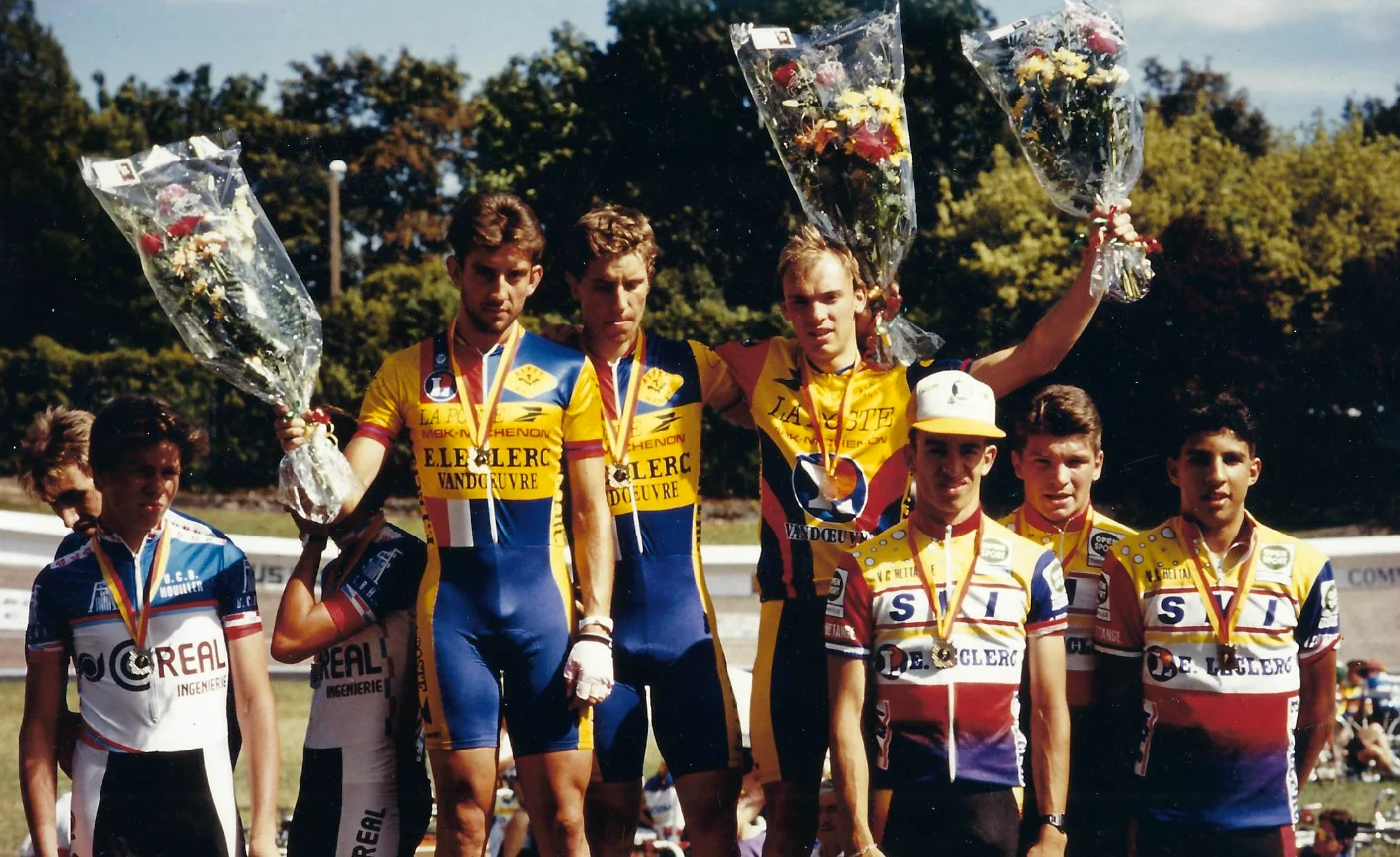 Laurent Goglione coureur 2ème caté ASPPT Nancy 1994